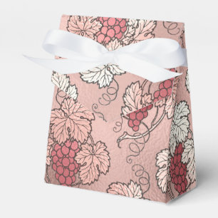 Roségold und Roséwein Thema Geschenkschachtel