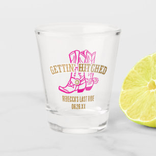 Roségoldene Shotgläser zur Hochzeit Schnapsglas