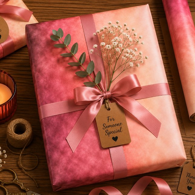 Roselicht Glut Geschenkpapier Set (Von Creator hochgeladen)