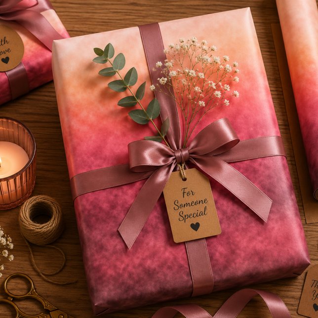 Roselicht Glut Geschenkpapier Set (Von Creator hochgeladen)