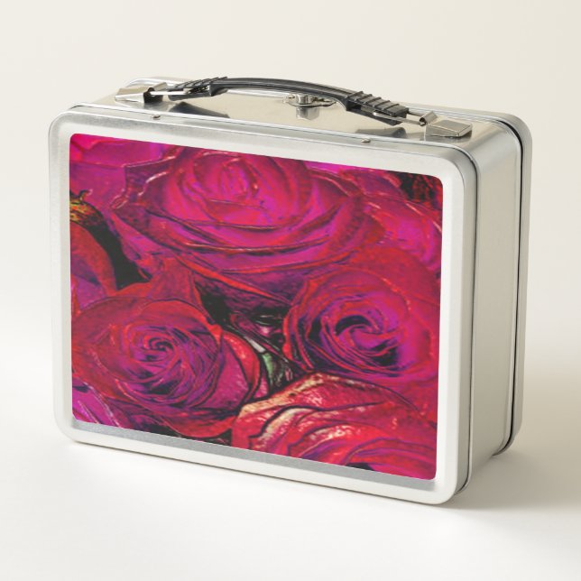 Rosella #129 - Metal Lunchbox (Rückseite)