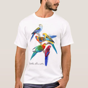 Rosella plappert T - Shirt nach