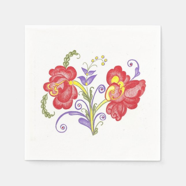 Rosemal Napkins Serviette (Vorderseite)