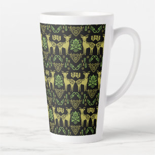 Rosemaling Norwegische Volkskunst Milchtasse