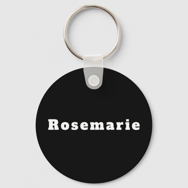 Rosemarie Schlüsselanhänger (Vorderseite)