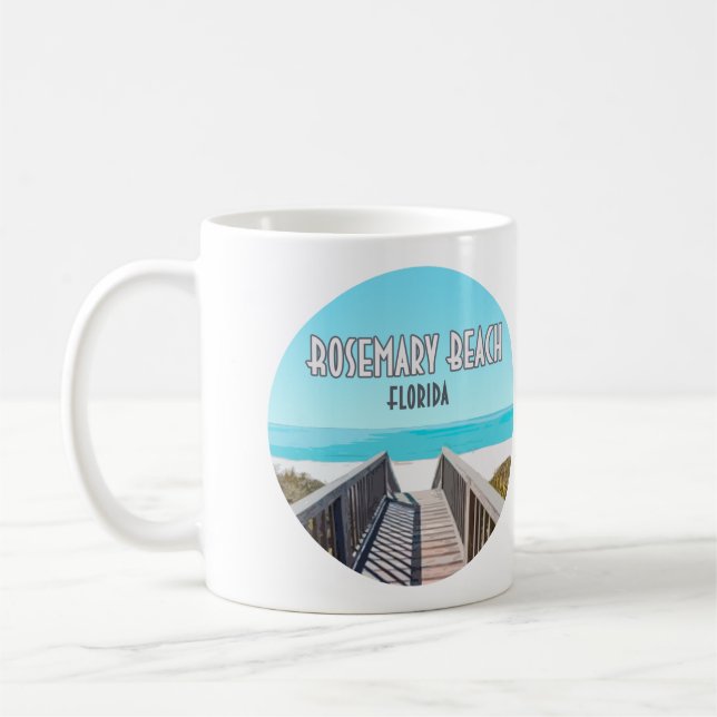 Rosemary Beach Florida Golf Coast Vintag Kaffeetasse (Links)