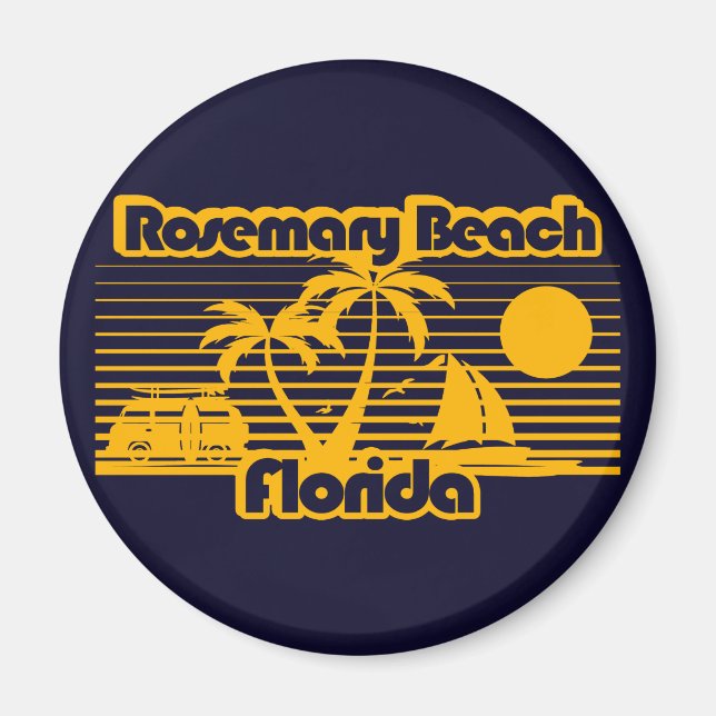 Rosemary Beach Florida Magnet (Vorne)