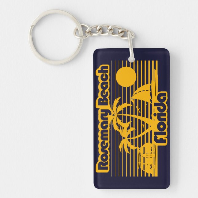 Rosemary Beach Florida Schlüsselanhänger (Vorderseite)