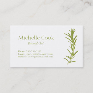 Rosemary Business Card Visitenkarte