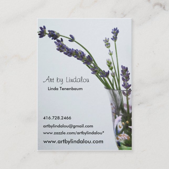 Rosemary Business Card Visitenkarte (Vorderseite)