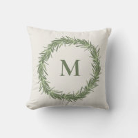 Rosemary-Kranz-Monogramm Weihnachten/Feiertag