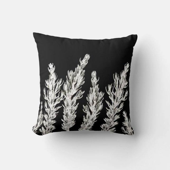 Rosemary-Kraut verlässt Kissen (Vorderseite)