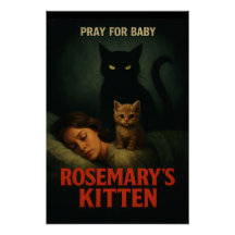 Rosemarys Kätzchen – Vintage-Horror-Katzenparodie