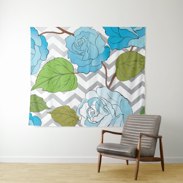 Rosen 14 wandteppich (Beispiel (Horizontal))