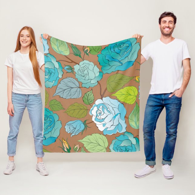 Rosen 25 fleecedecke (Beispiel)