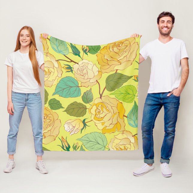 Rosen 4 fleecedecke (Beispiel)