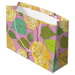 Rosen 6 große geschenktüte