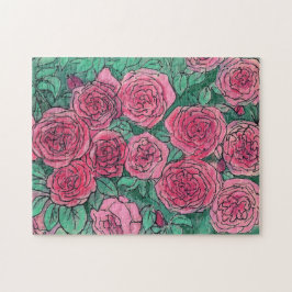 Rosen blühende Blume Rose Gartenanlage