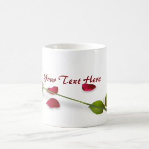 Rosen-Blumen-Tasse Kaffeetasse
