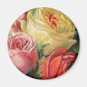 Rosen-Blumenstrauß-Magnet Magnet