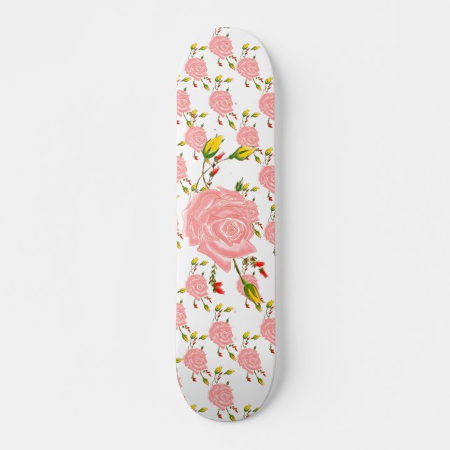 Rosen-BlumeSkateboard Skateboard (Vorne)