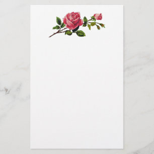 Rosen-Briefpapier Briefpapier