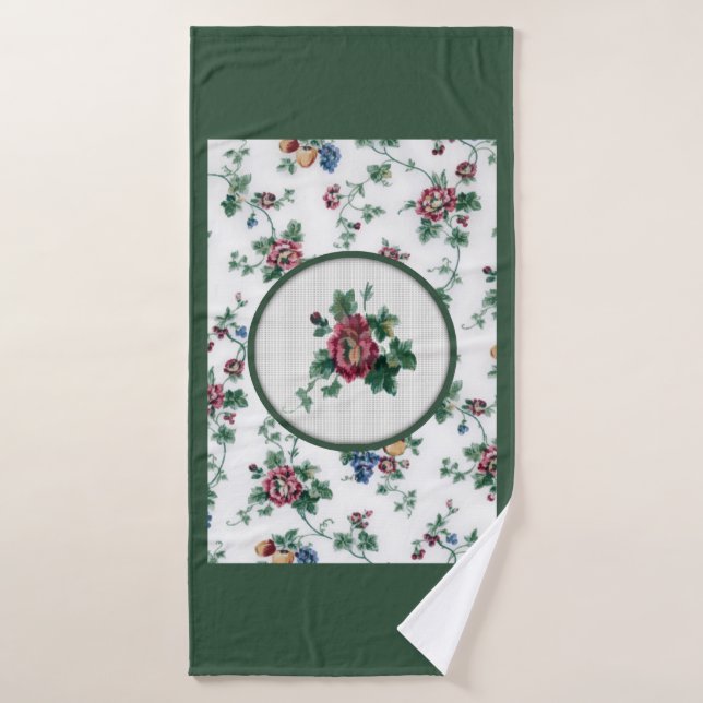 Rosen Cross Stitch Handtuch Set (Badehandtuch)