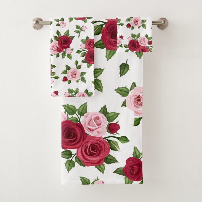 Rosen der Liebe Badhandtuch Set (Insitu)