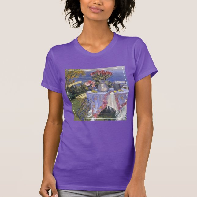 Rosen durch das Meer T-Shirt (Vorderseite)
