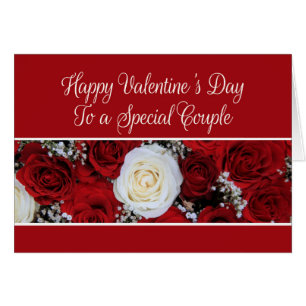 Rosen eines spezielle Paareglückliche Valentines