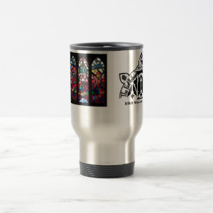 Rosen-Fenster-Reise-Tasse Reisebecher