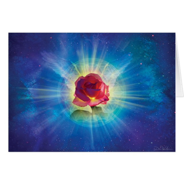 Rosen-Flügel (Vorderseite (Horizontal))