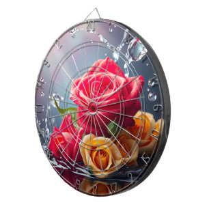 Rosen für den Eleganten Dartscheibe