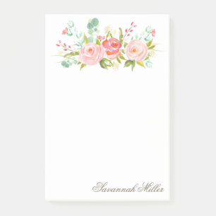 Rosen-Garten Post-it Klebezettel