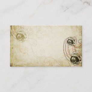 Rosen-Geschäfts-Karte Visitenkarte