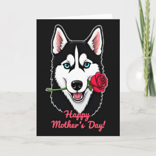 Rosen-Geschenk-Mutter-Glücklicher-Tag-Karte Karte