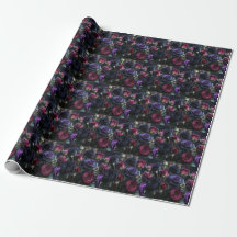 Rosen Geschenkpapier