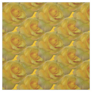 Rosen-Gewebe-Gelb-Rosen-Gewebe-GoldBlumen-Gewebe Stoff