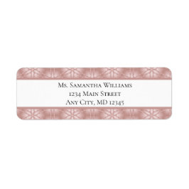 Rosen Gold Blush Pink Rücksendeadresse