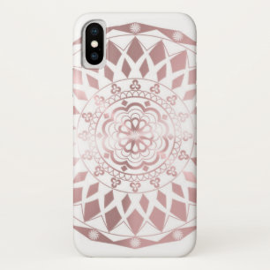 Rosen-Goldeffekt iPhone X Fall Case-Mate iPhone Hülle