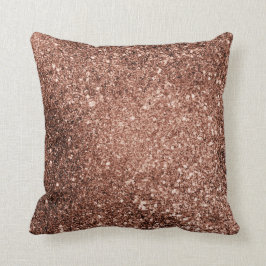 Rosen-GoldGlitzer-Kissen Kissen