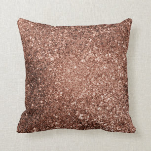 Rosen-GoldGlitzer-Kissen Kissen