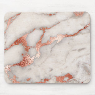 Rosen-Goldmarmor-Beschaffenheit Mousepad