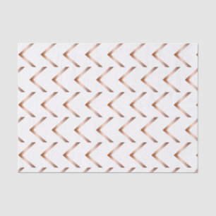 Rosen-Goldpfeil-Seidenpapier Seidenpapier