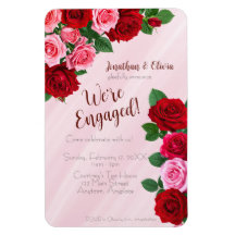 Rosen Hochzeitseinladung