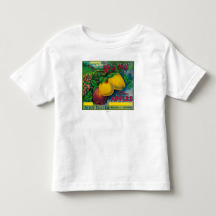Rosen-Hügel-Apple-Kiste LabelWatsonville, CA Kleinkind T-shirt