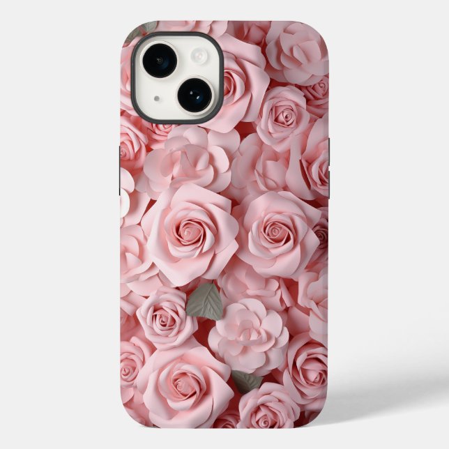 Rosen in Aquarellfarbe Case-Mate iPhone 14 Hülle (Rückseite)