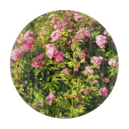 Rosen in Blüte Schneidebrett