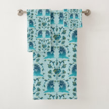 Rosen in einem rauen Fleck Aqua