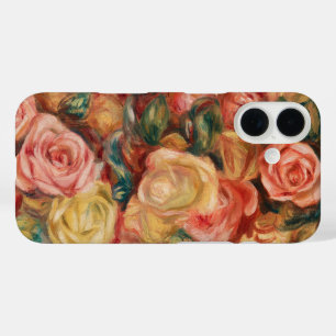 Rosen in einer Vase von Pierre Renoir iPhone 16 Hülle